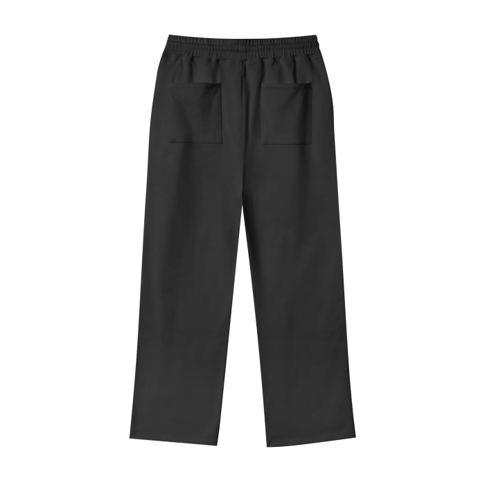 BLACKMANNER " EMERGE " UNISEX 100% COTTON FLEECE STRAIGHT WIDE LEG JOGGER 